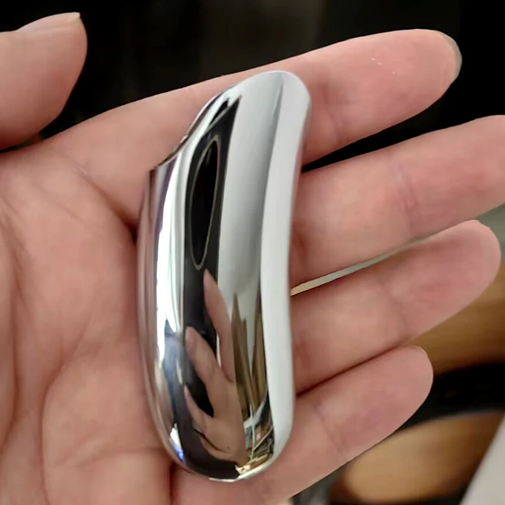 Fashion Metal  Ice Mirror Lighter Case Cover Holder For Bic Mini Lighters Sleeve Comfortable Grasp Lighter Holder Shell Type J5