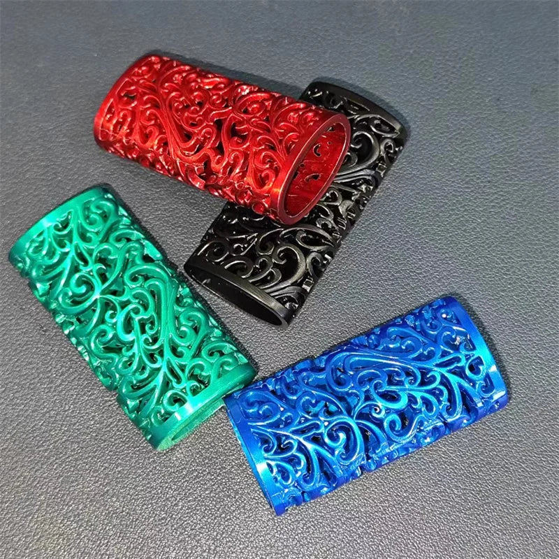 Creative Hollow Carved Gas Lighter Metal  Armor Shell Case For Bic J5 Lighters Polychrome Reusable alloy Protect Cover Man Gift