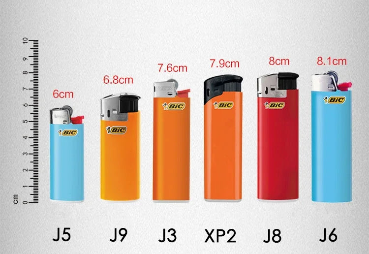 Creative Hollow Carved Gas Lighter Metal  Armor Shell Case For Bic J5 Lighters Polychrome Reusable alloy Protect Cover Man Gift